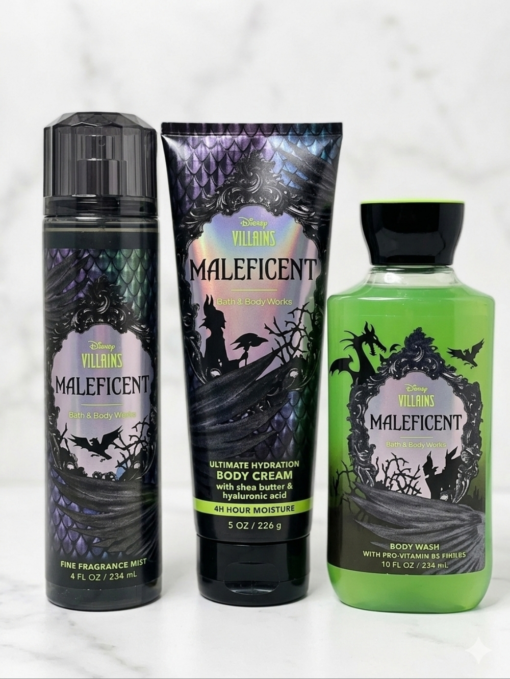Bath & Body Works Maleficent Mist Set DISCONTINUED SOLDOUT